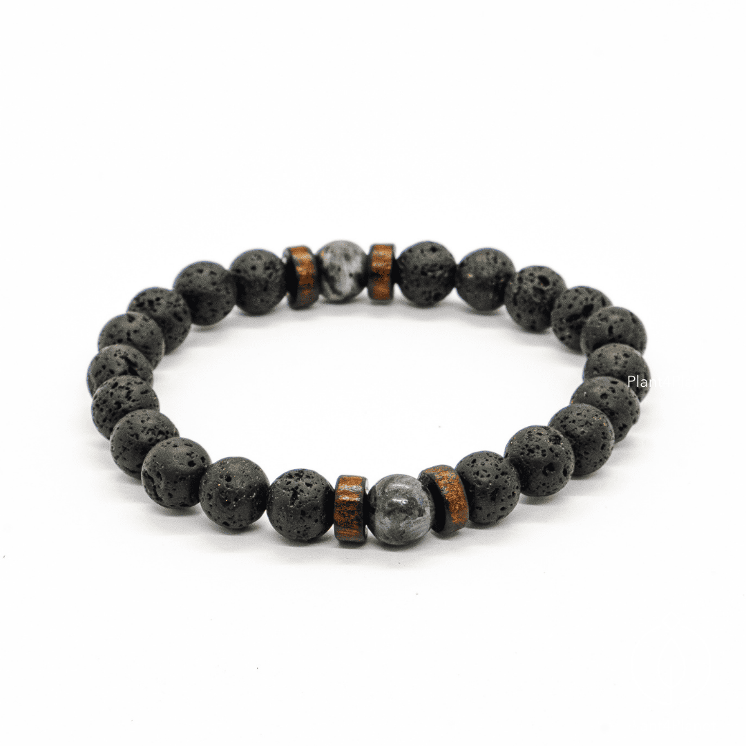 Volcanic stone bracelet