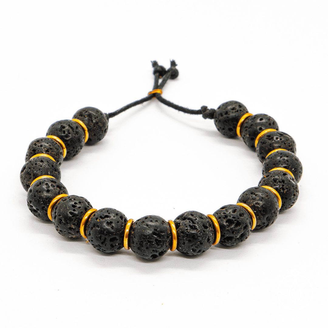 Dark lava