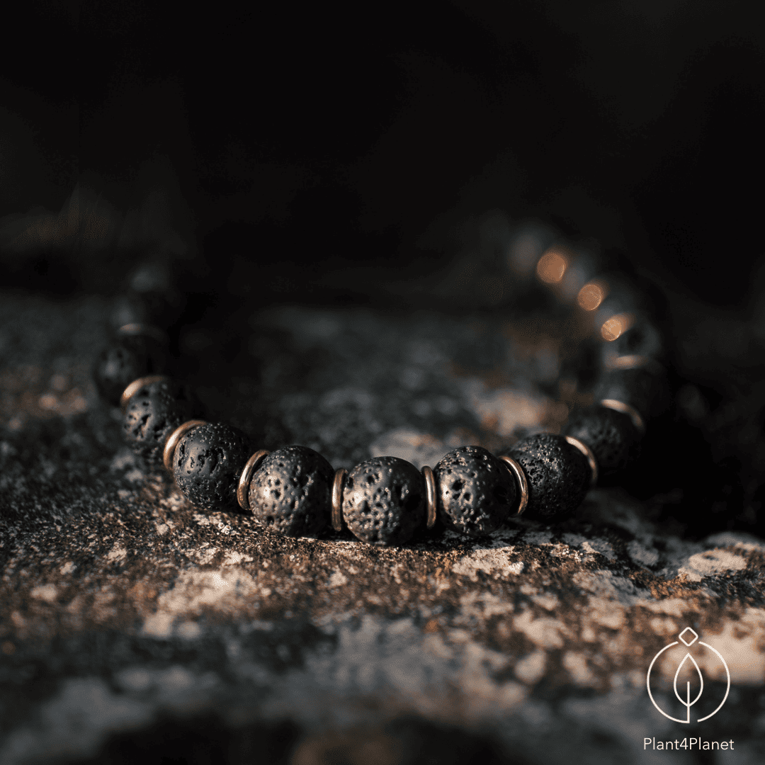 Dark lava