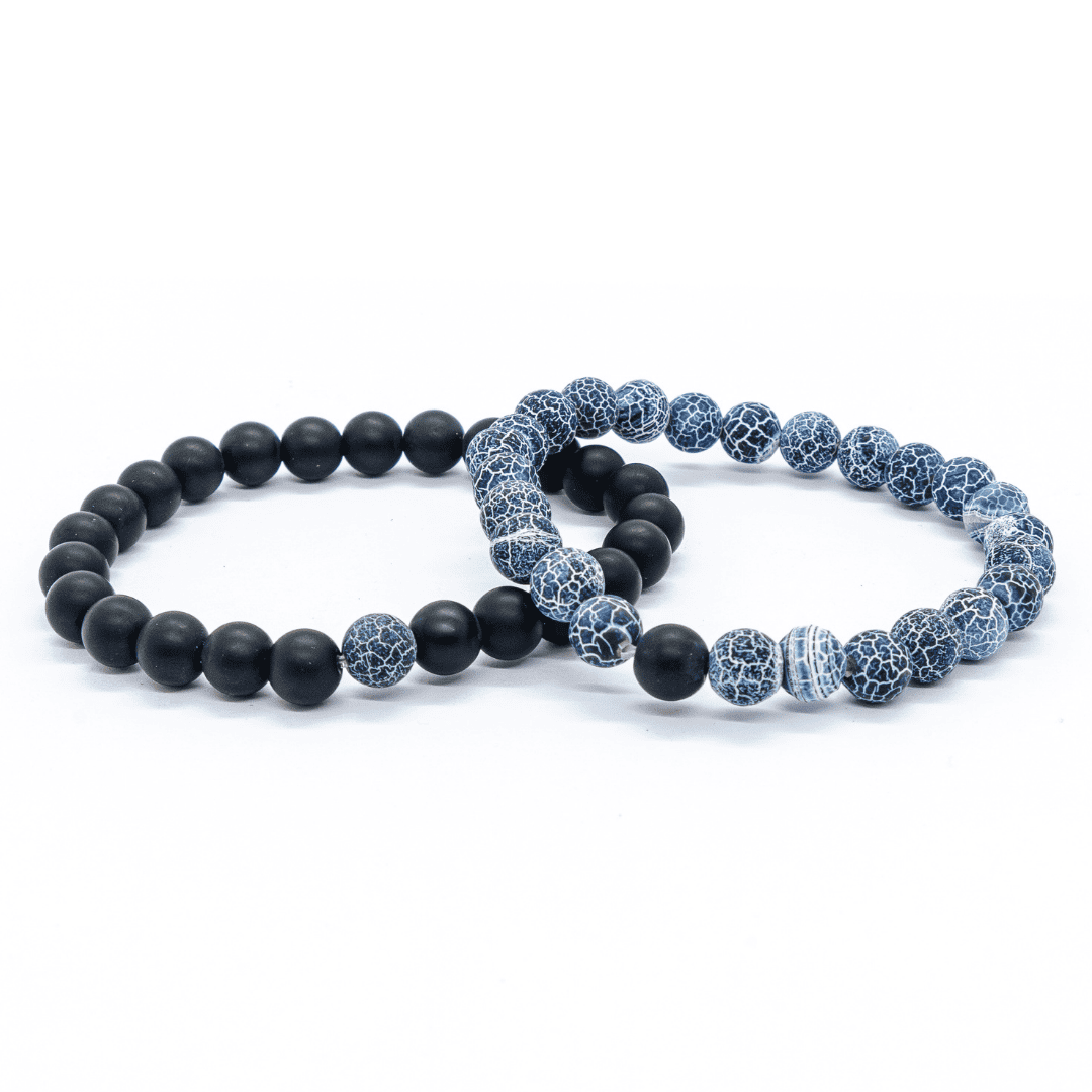 Naturstein Pärchen-Armbänder