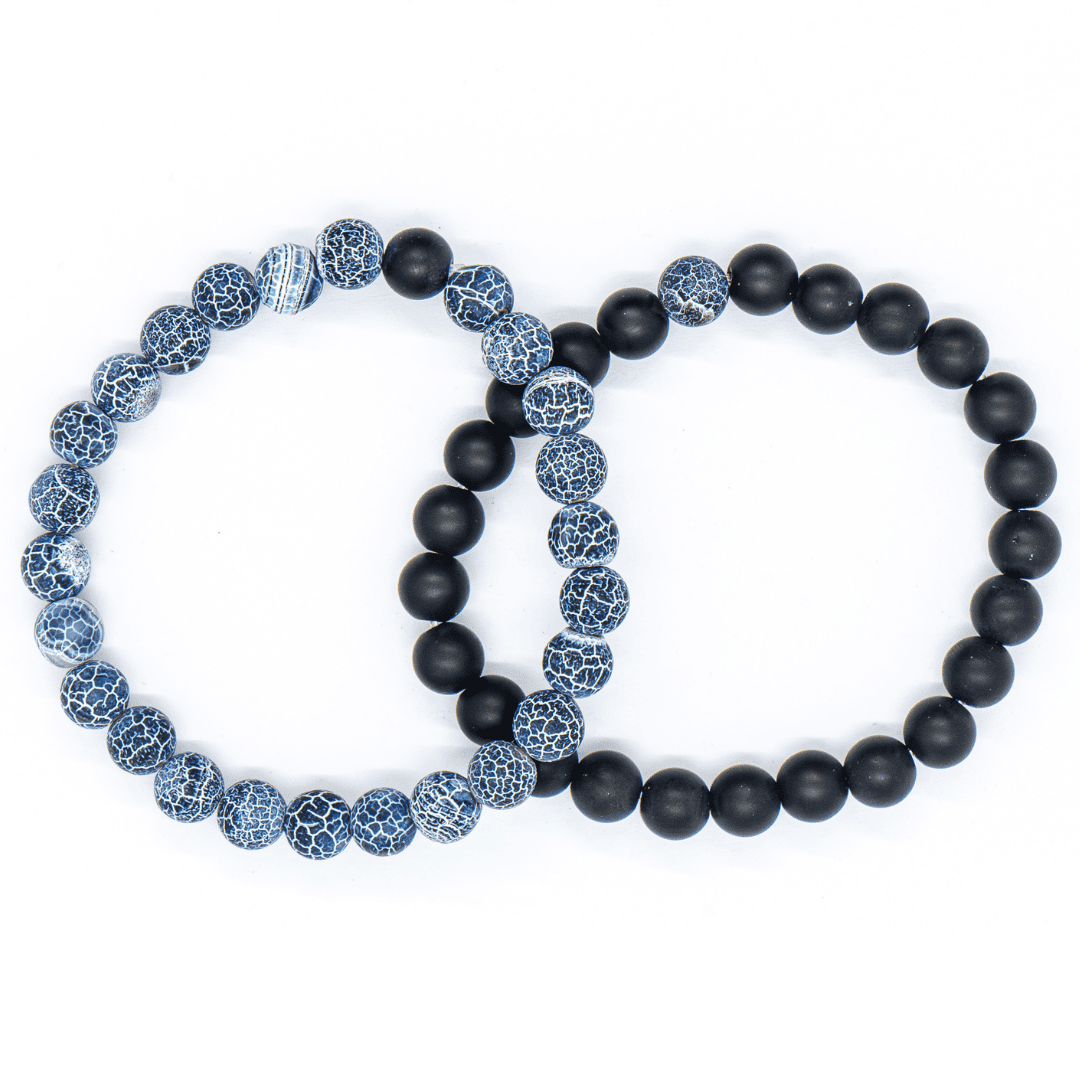 Naturstein Pärchen-Armbänder