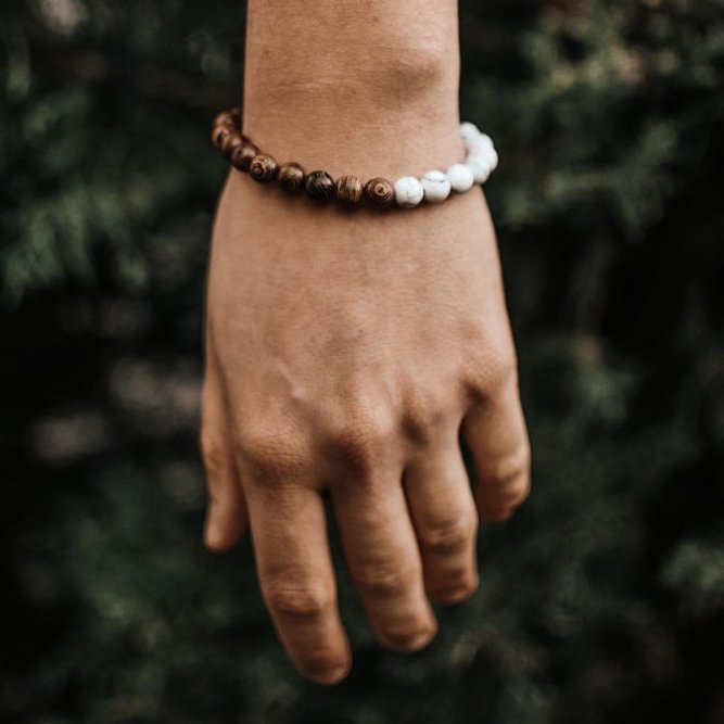 Cedar wood bracelet